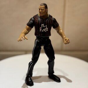 Vintage Dwayne Johnson The Rock Titan Tron Live 1999 7" wrestler WWE WWF
